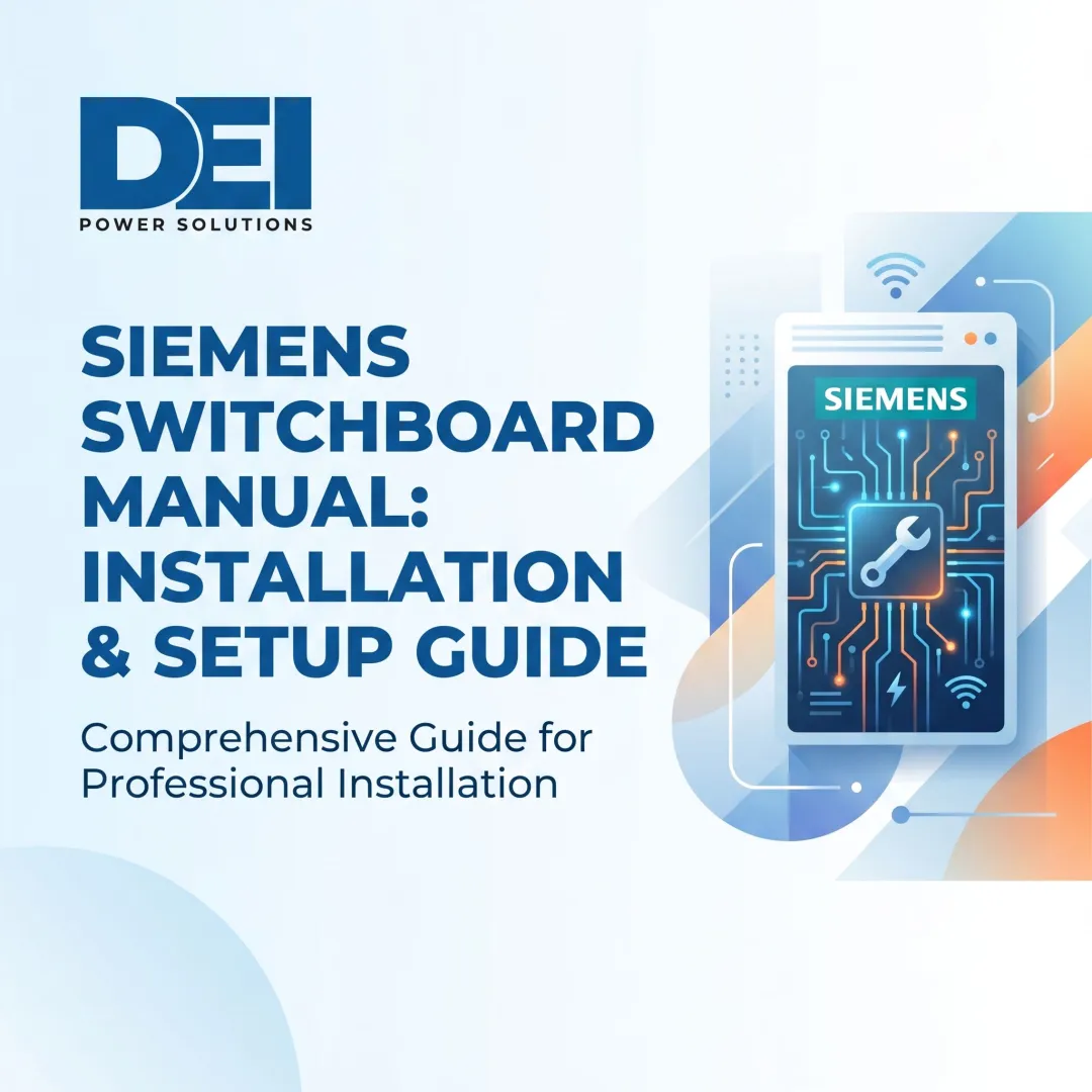 Siemens Switchboard Manual: Installation & Setup Guide