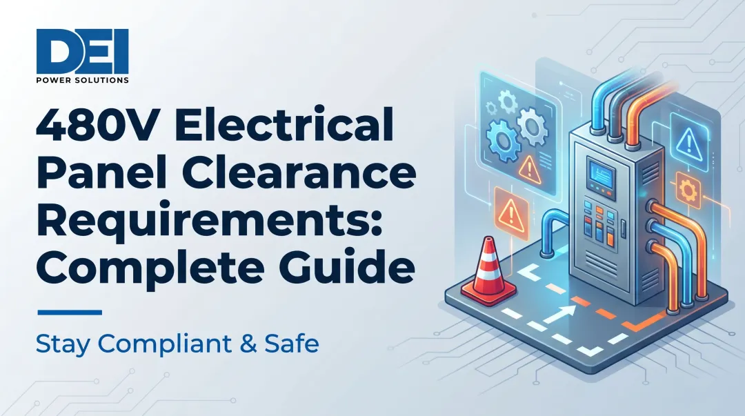 480V Electrical Panel Clearance Requirements: Complete Guide