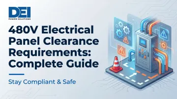 480V Electrical Panel Clearance Requirements: Complete Guide