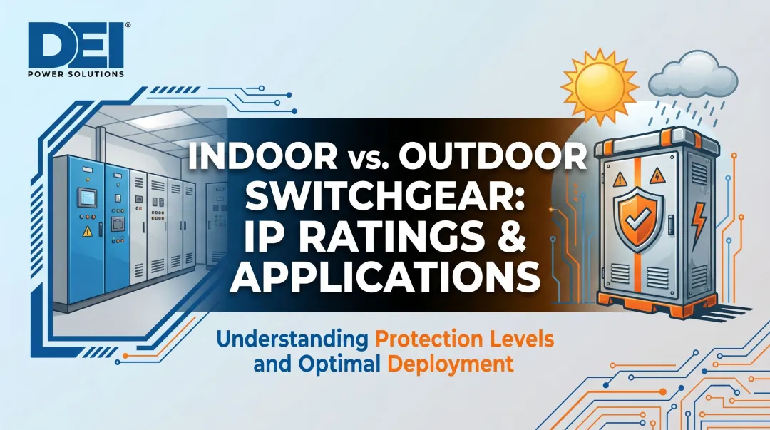 Difference Between Indoor and Outdoor Switchgear: IP Ratings & Applications