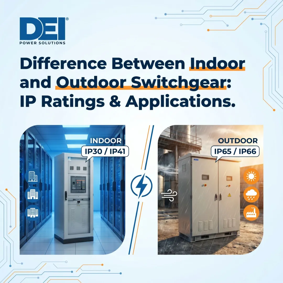 Difference Between Indoor and Outdoor Switchgear: IP Ratings & Applications