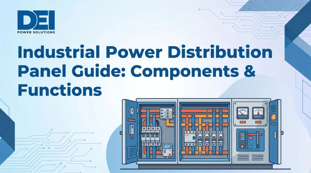 Industrial Power Distribution Panel Guide: Components & Functions