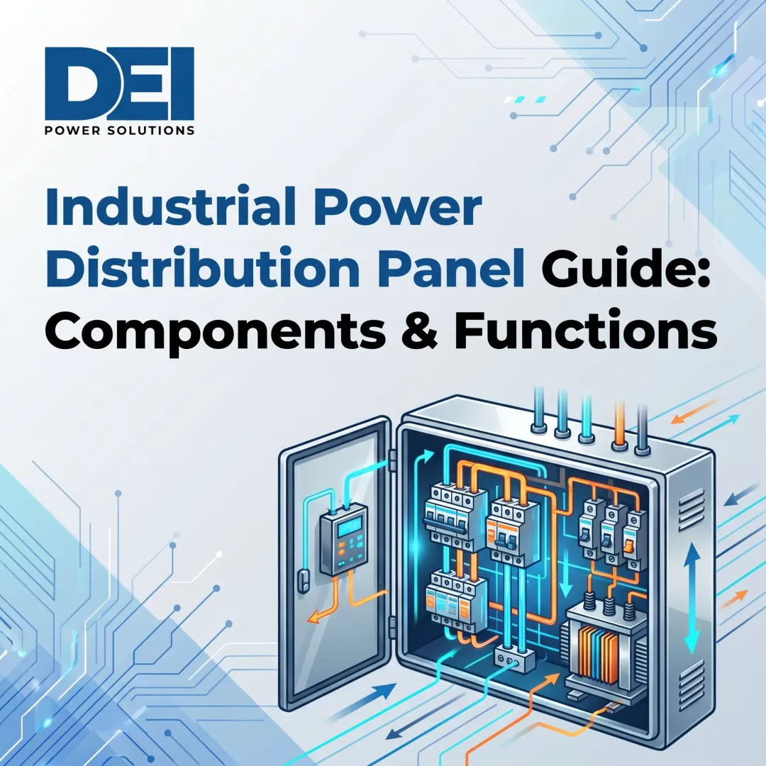 Industrial Power Distribution Panel Guide: Components & Functions