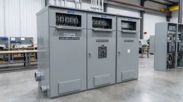 DEI Power custom UL 891 switchboard assembly manufactured in Ontario California facility