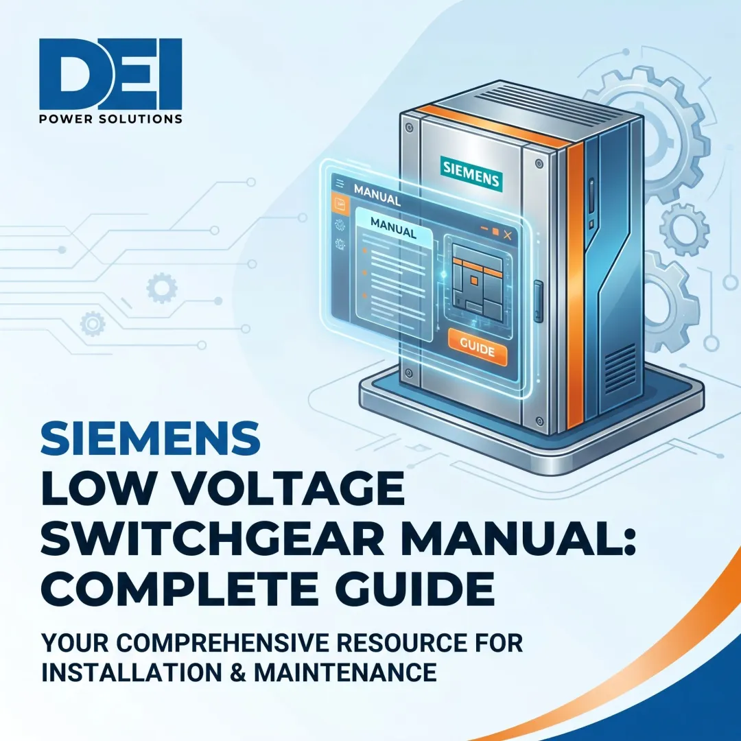 Siemens Low Voltage Switchgear Manual: Complete Guide