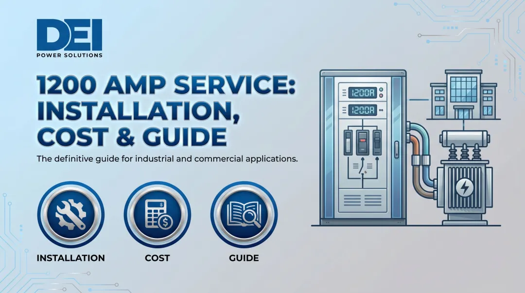 1200 Amp Service: Installation, Cost & Guide
