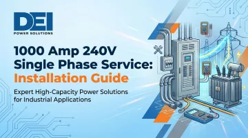 1000 Amp 240V Single Phase Service: Installation Guide