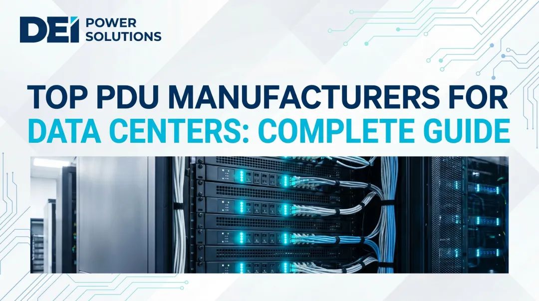 Top PDU Manufacturers for Data Centers: Complete Guide