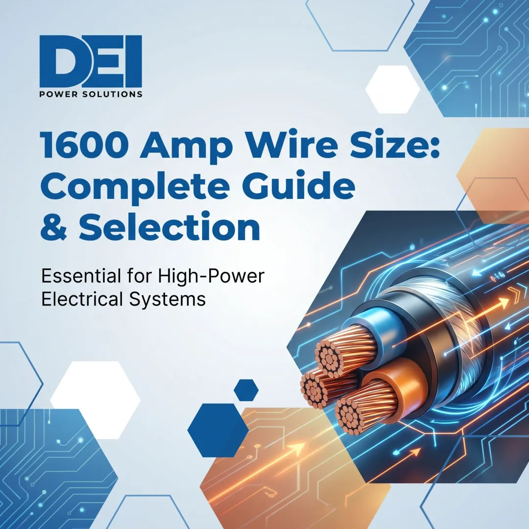 1600 Amp Wire Size: Complete Guide & Selection