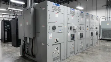 UL 891 certified switchboard panel configured for data center power distribution