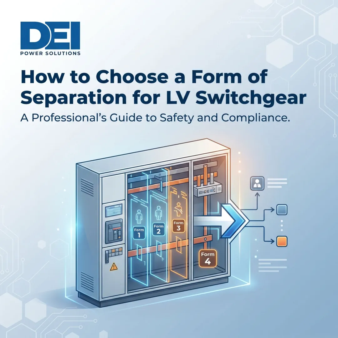 How to Choose a Form of Separation for LV Switchgear