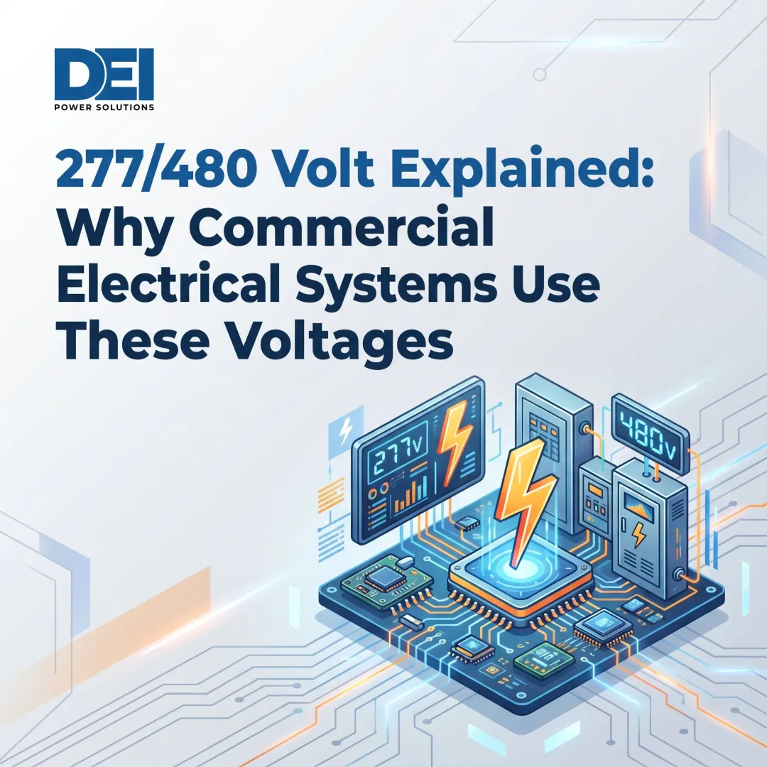 277/480 Volt Explained: Why Commercial Electrical Systems Use These Voltages