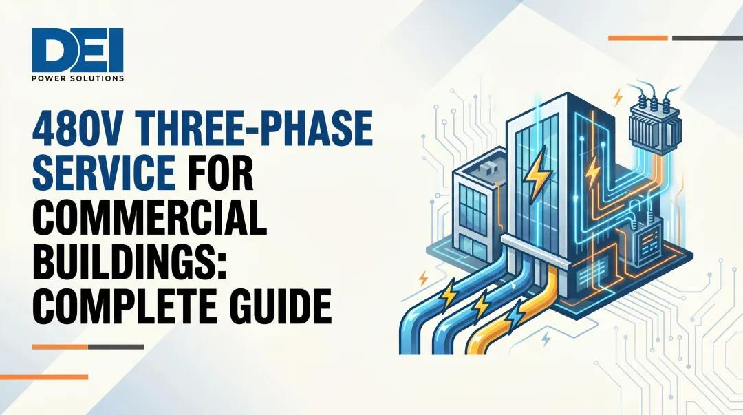 480V Three-Phase Service for Commercial Buildings: Complete Guide