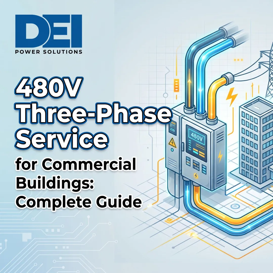 480V Three-Phase Service for Commercial Buildings: Complete Guide
