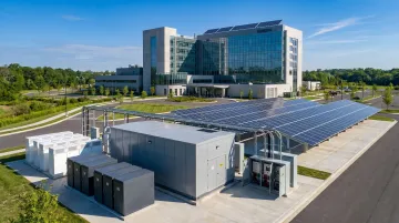 Hospital combined heat and power CHP system with on-site energy generation equipment