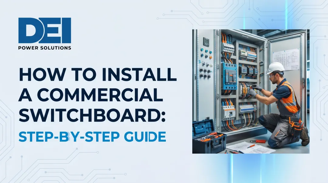 How to Install a Commercial Switchboard: Step-by-Step Guide