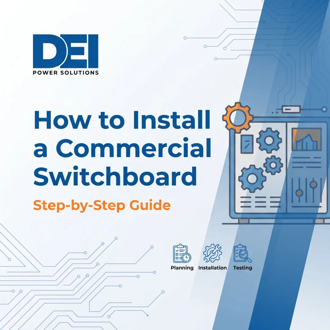 How to Install a Commercial Switchboard: Step-by-Step Guide