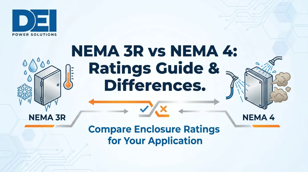 NEMA 3R vs NEMA 4: Ratings Guide & Differences