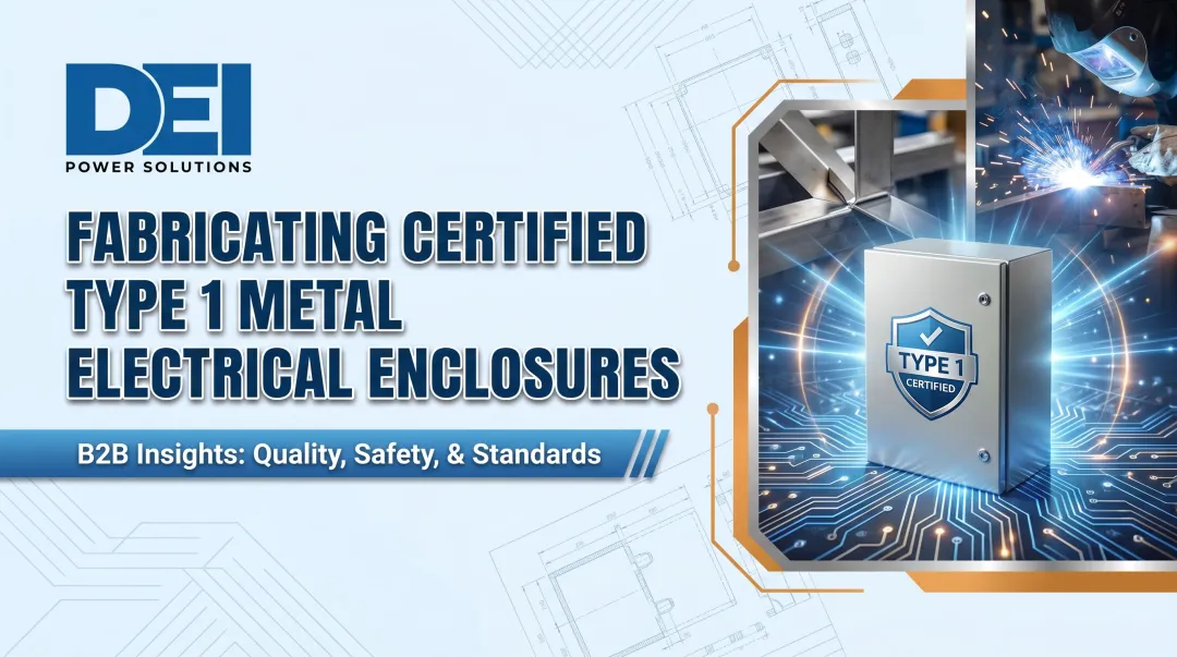 Fabricating Certified Type 1 Metal Electrical Enclosures