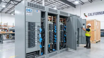 DEI Power UL 891 certified switchboard factory tested before shipment from Ontario California