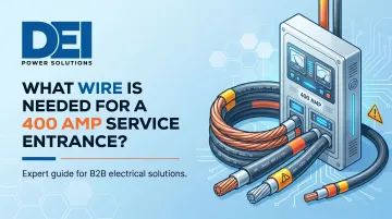 What Wire Is Needed for a 400 Amp Service Entrance?
