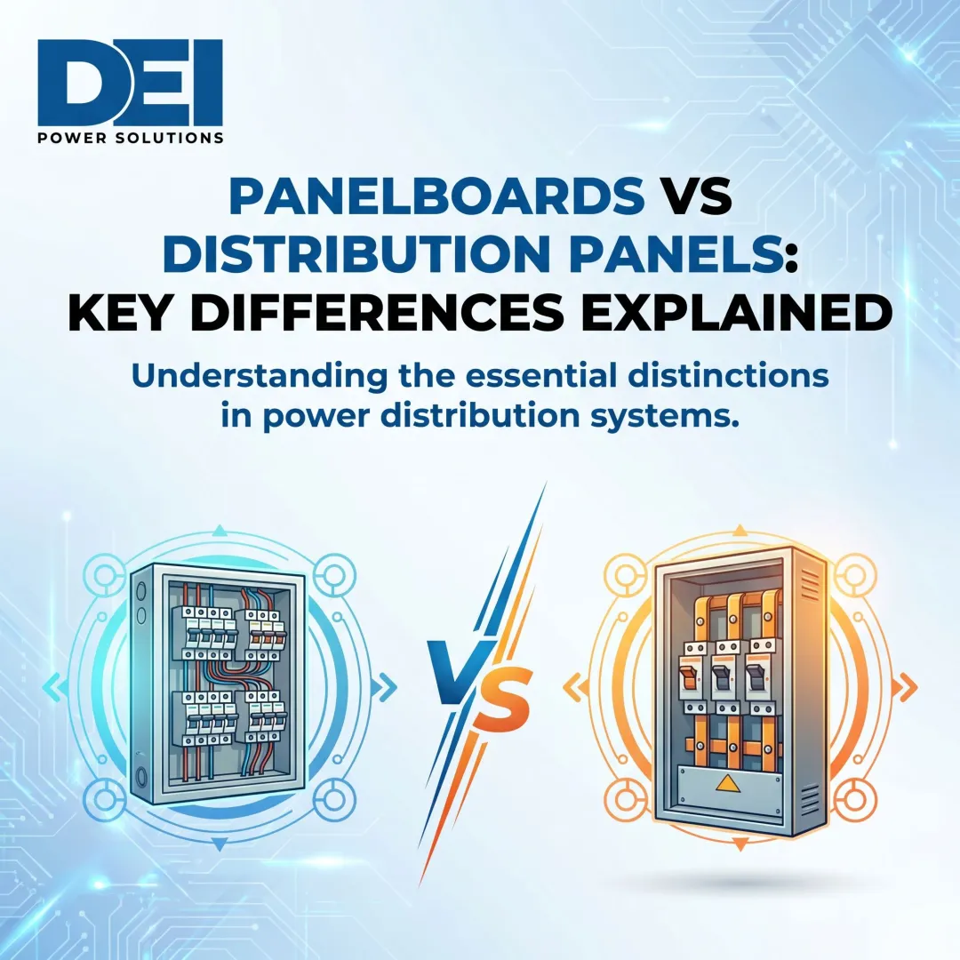 Panelboards vs Distribution Panels: Key Differences Explained