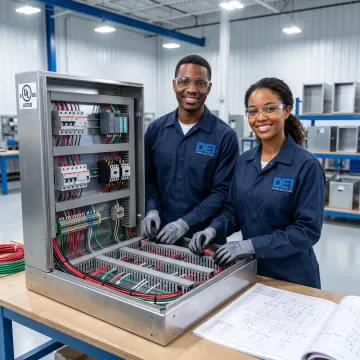UL listed industrial control panel assembly
