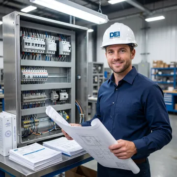Engineered industrial control panel design review