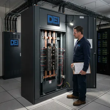 Engineered power distribution equipment for a data center