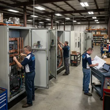 Custom switchboard manufacturing and assembly