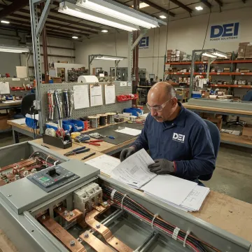 Engineered power distribution system assembly