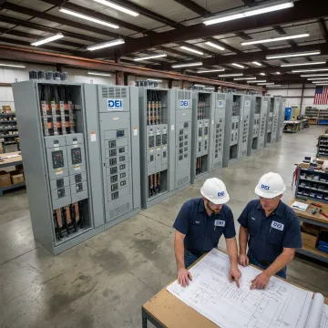 Industrial switchgear and engineering support team