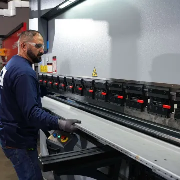 Engineered switchgear lineup ready for shipment