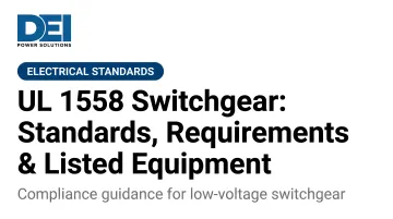UL 1558 Switchgear: Standards, Requirements & Listed Equipment