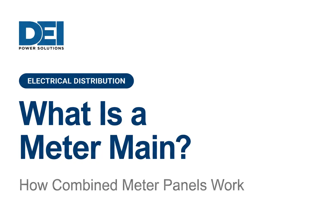 What Is a Meter Main? How Combined Meter Panels Work