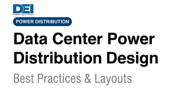 Data Center Power Distribution Design | Best Practices &amp; Layouts