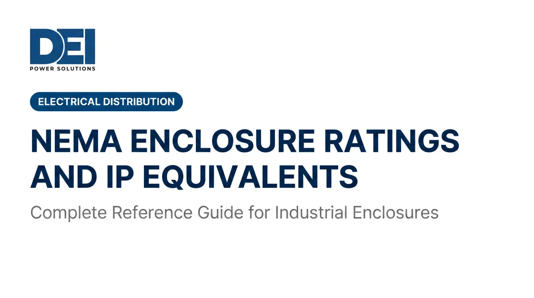 NEMA Enclosure Ratings and IP Equivalents: Complete Guide