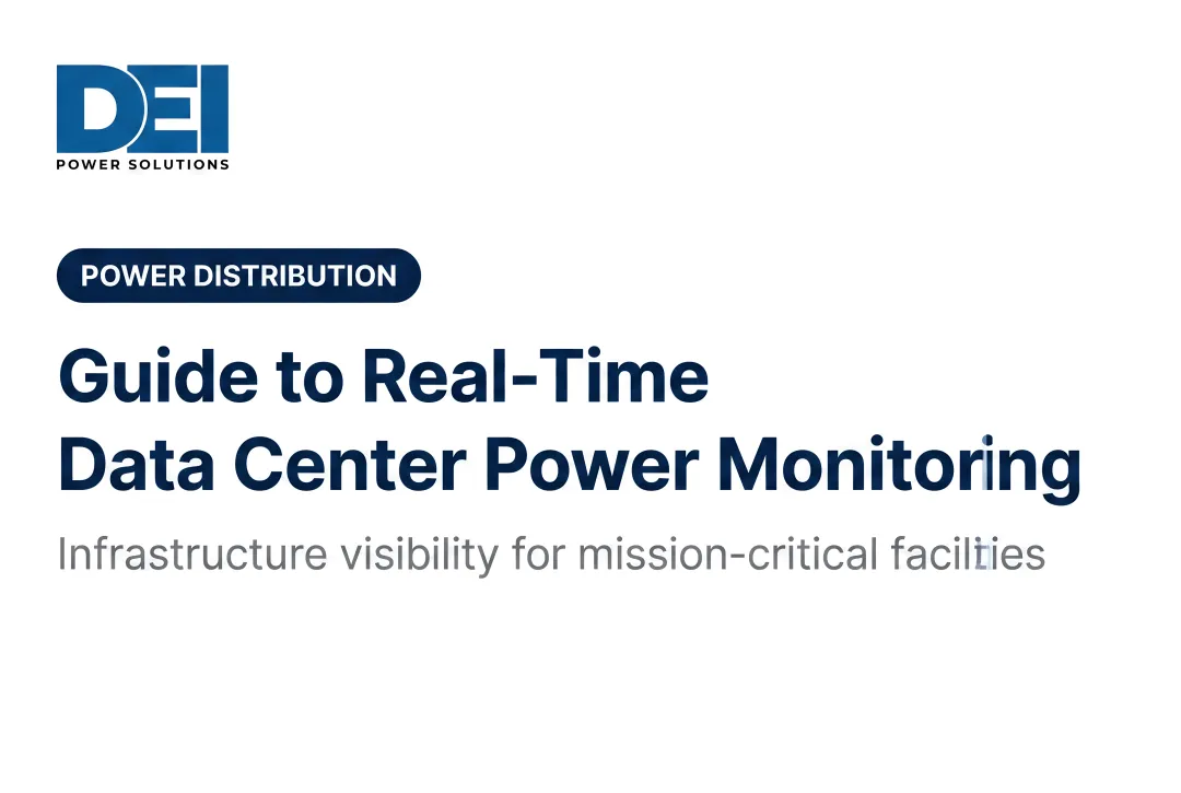 Guide to Real-Time Data Center Power Monitoring