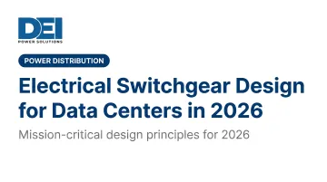 Electrical Switchgear Design for Data Centers in 2026