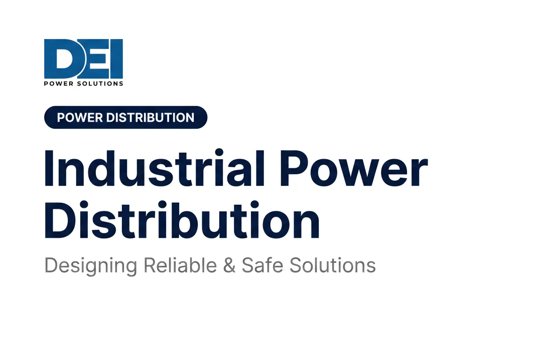 Industrial Power Distribution: Designing Reliable & Safe Solutions