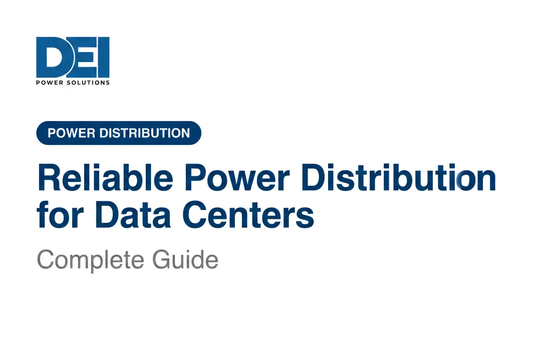 Reliable Power Distribution for Data Centers: Complete Guide