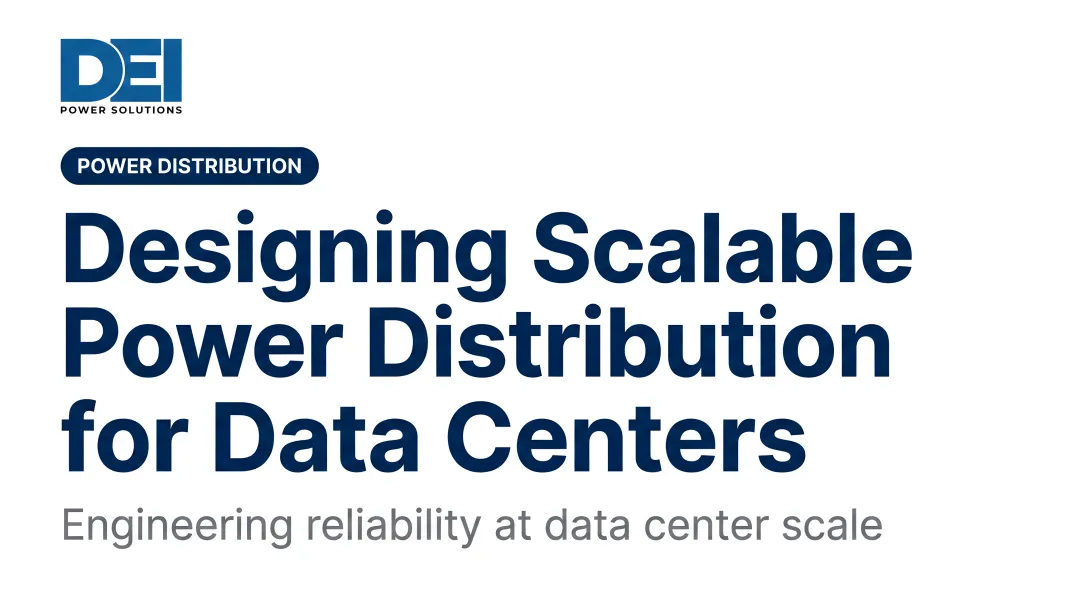 Designing Scalable Power Distribution for Data Centers