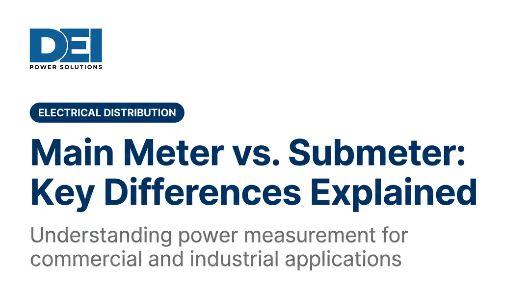 Main Meter vs. Submeter: Key Differences Explained