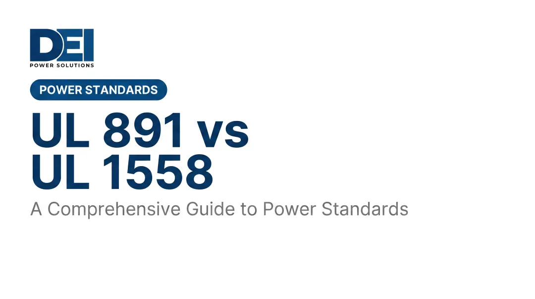 UL 891 vs UL 1558: A Comprehensive Guide to Power Standards