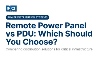 Remote Power Panel vs PDU: Which Should You Choose?