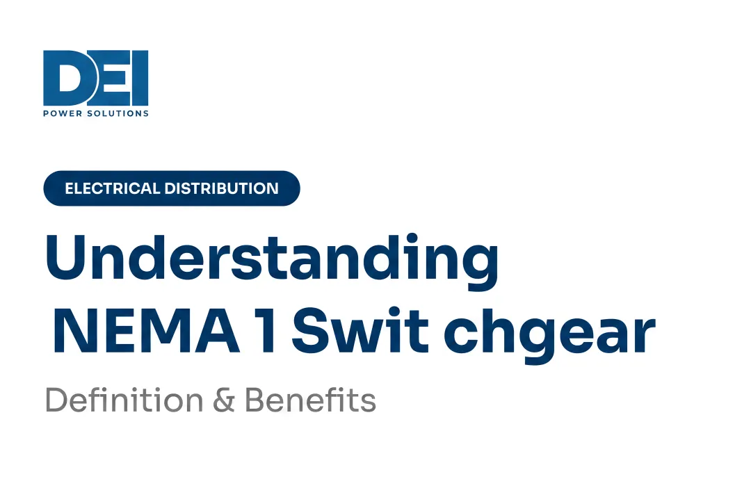 Understanding NEMA 1 Switchgear: Definition & Benefits
