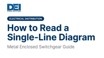 How to Read a Single-Line Diagram: Metal Enclosed Switchgear Guide