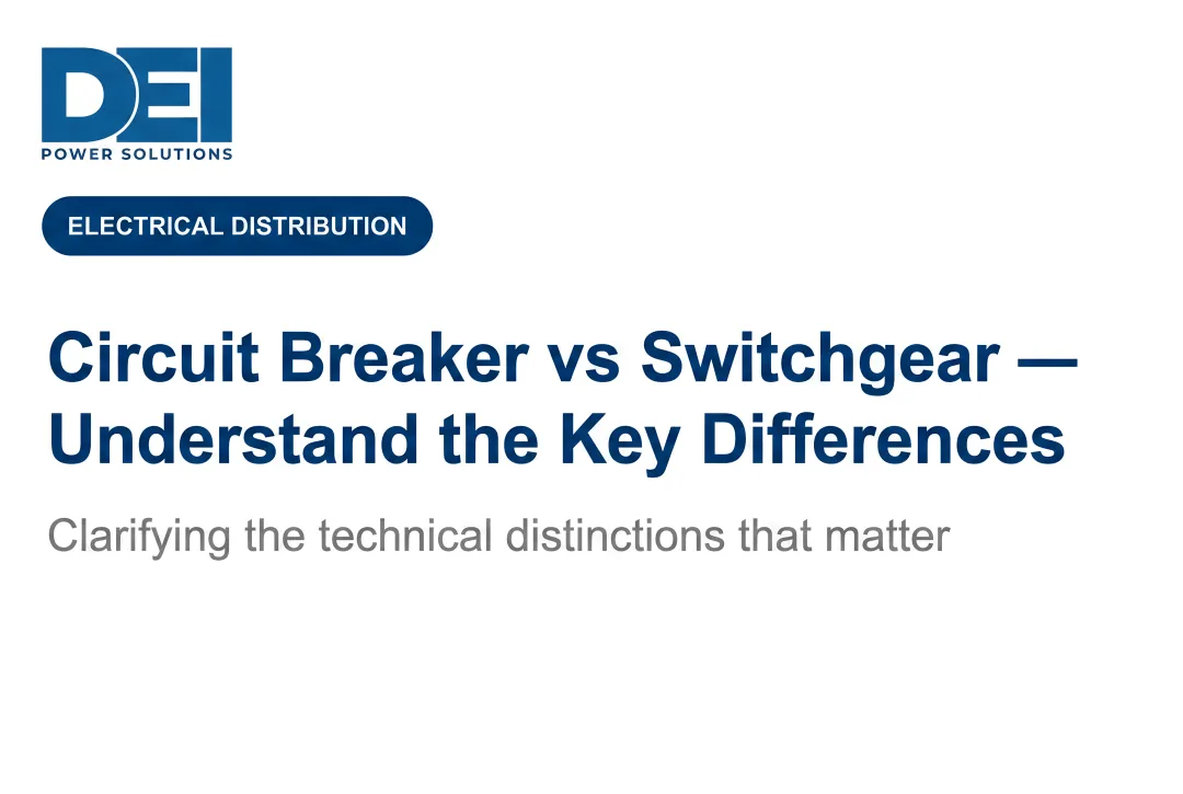 Circuit Breaker vs Switchgear — Understand the Key Differences