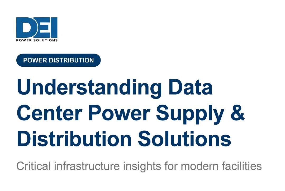 Understanding Data Center Power Supply & Distribution Solutions