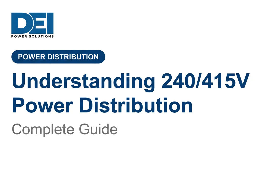 Understanding 240/415V Power Distribution: Complete Guide